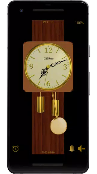 Modern Pendulum Wall Clock Captura de pantalla 1