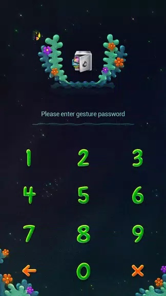 AppLock Theme Lucky Clover Скриншот 1