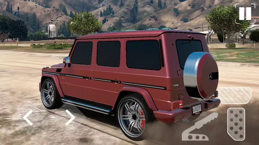 Offroad Mercedes G Car Driver Ekran Görüntüsü 3