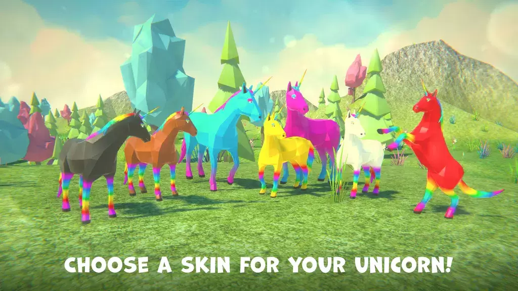 Unicorn Family Simulator ဖန်သားပြင်ဓာတ်ပုံ 2