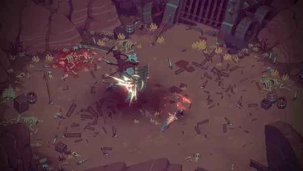 Eldest Souls Boss Rush Gameplay Screenshot