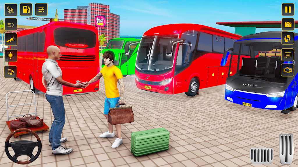 Real Bus Simulator 3d Bus Game Tangkapan skrin 0