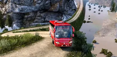 Coach Drive Simulator Bus Game Zrzut ekranu 0