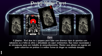 Pocket Magic Tarot Tangkapan skrin 0