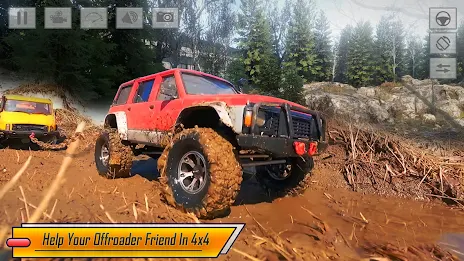 Offroad Driving Jeep Simulator ภาพหน้าจอ 1