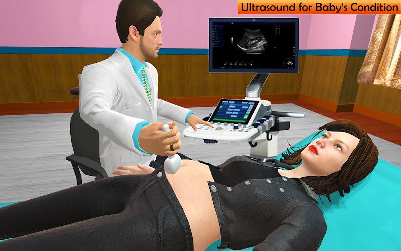 Pregnant Mother Sim Games Life Captura de pantalla 1