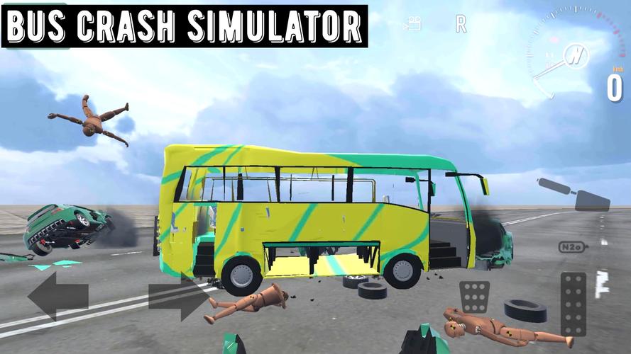 Bus Crash Simulator Capture d'écran 0