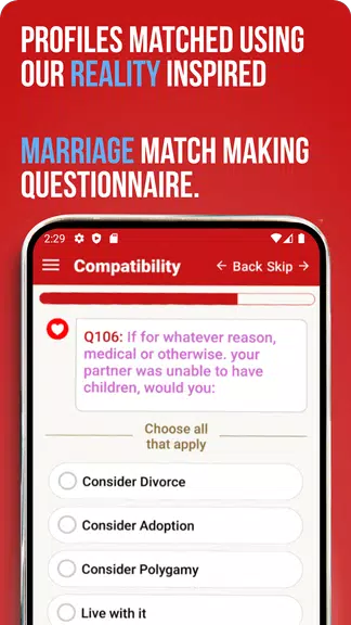 GoMarry: Serious Relationships स्क्रीनशॉट 3