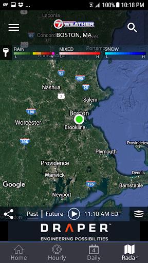 WHDH 7 Weather - Boston Ảnh chụp màn hình 1