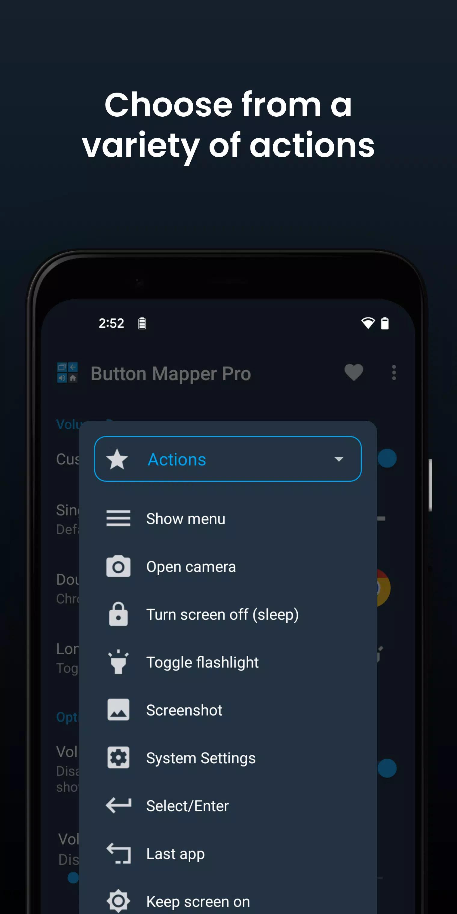 Button Mapper ဖန်သားပြင်ဓာတ်ပုံ 3