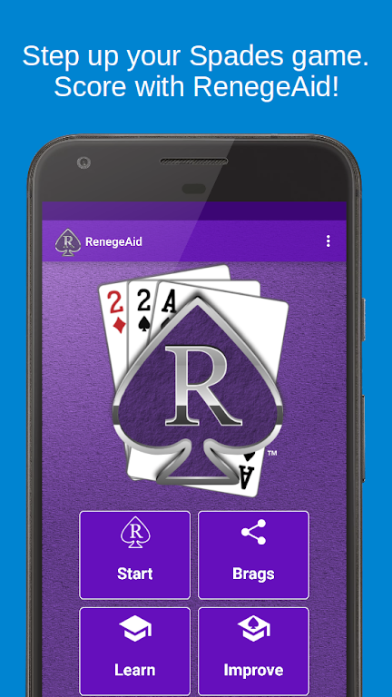 RenegeAid Spades Score App Скриншот 0