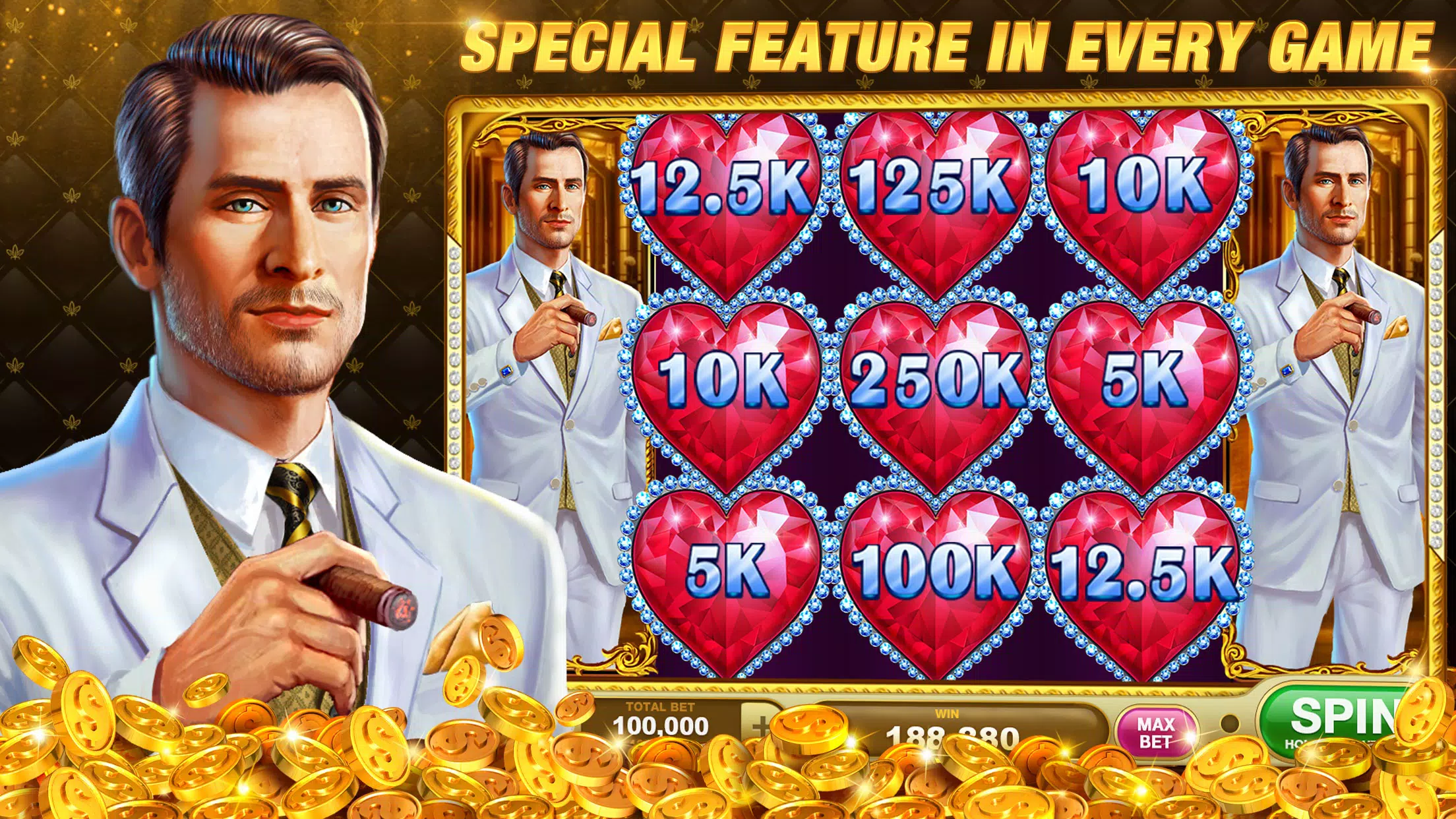 Slots Rush ภาพหน้าจอ 0