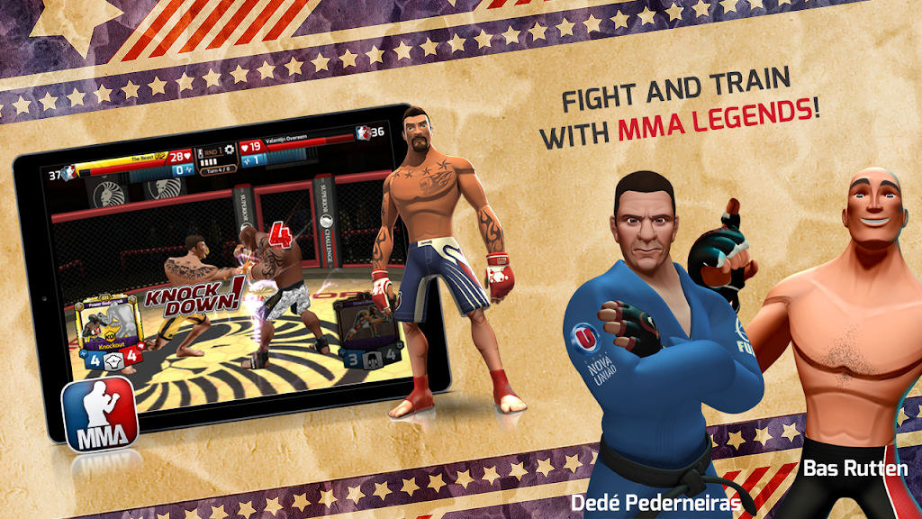 MMA Federation - Card Battler Captura de tela 3