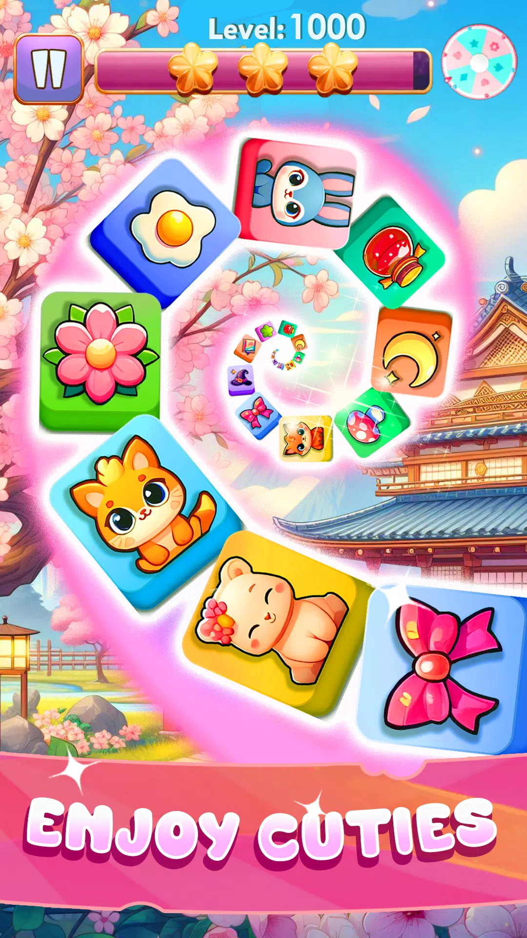 Tile Cutie: Match Puzzle Game Captura de pantalla 0