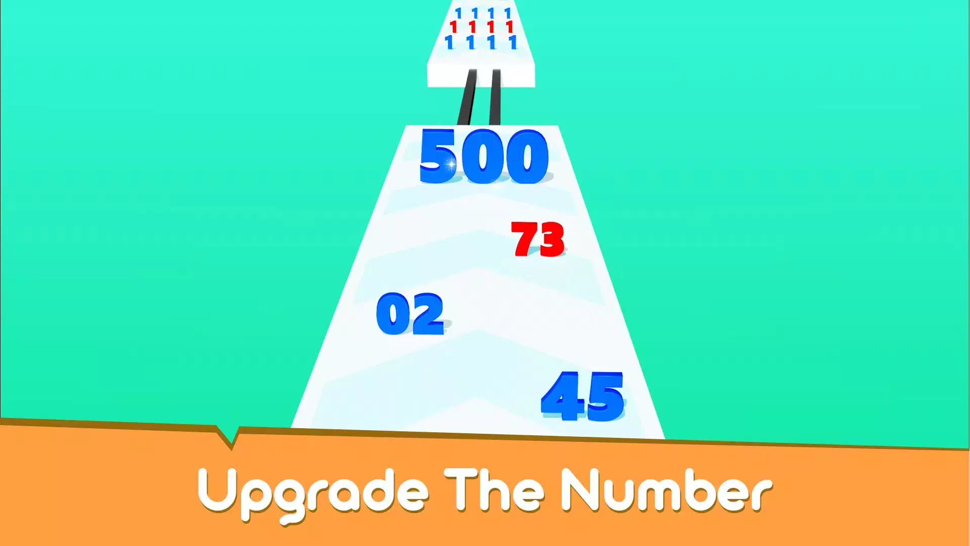 Run & Merge Numbers Game Schermafbeelding 2