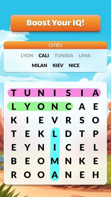 Word Search - Word Trip Скриншот 3