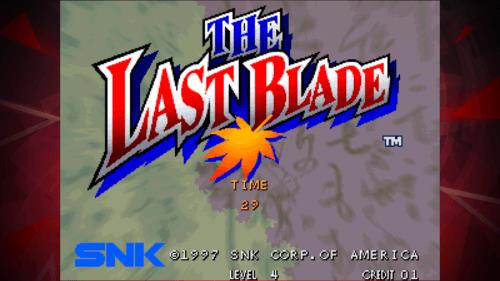 THE LAST BLADE ACA NEOGEO Schermafbeelding 0