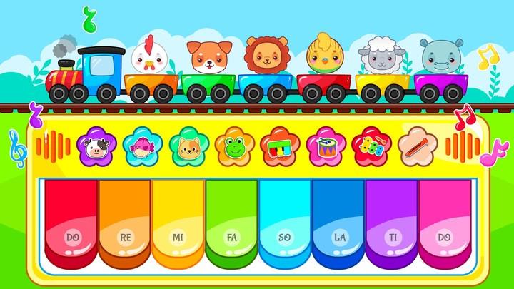 Baby Piano Games & Kids Music Schermafbeelding 1