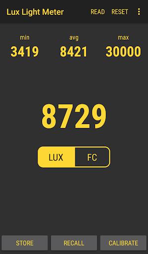 Lux Light Meter Pro Ảnh chụp màn hình 0