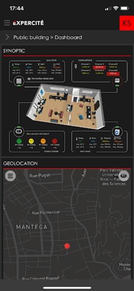 Expercité IOT Platform Capture d'écran 3