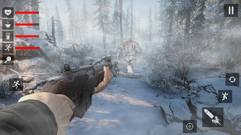 Bigfoot Yeti Hunt & Survival Captura de tela 3