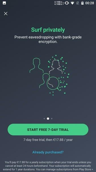 AVG Secure VPN Proxy & Privacy スクリーンショット 3