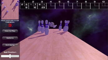 Schermata Space Bowling 2