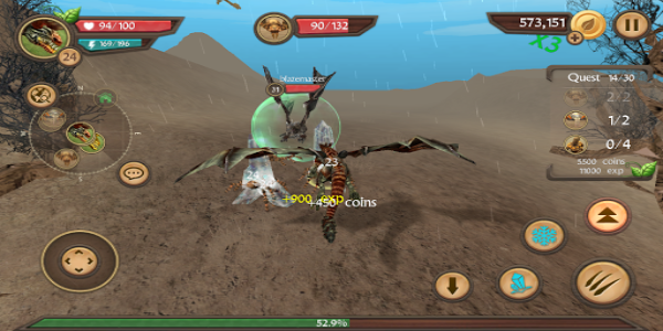Dragon Sim Online: Be A Dragon Скриншот 1