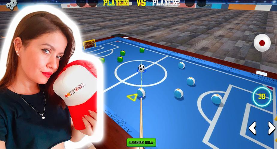 FOOTPOOL:  Soccer & billiards Screenshot 2