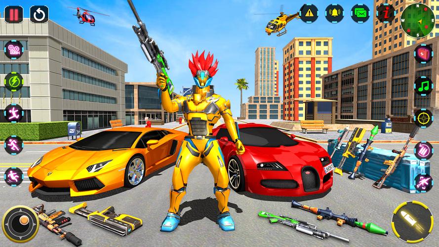 Robot Hero Game - Robot Game ภาพหน้าจอ 1