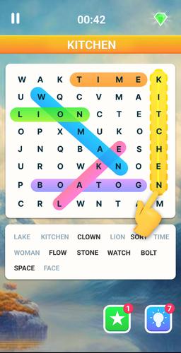 Word search - Word games Capture d'écran 3