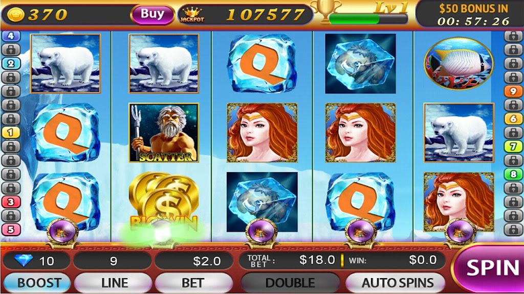 Slots Arctic:Free Slot Machine Ảnh chụp màn hình 0
