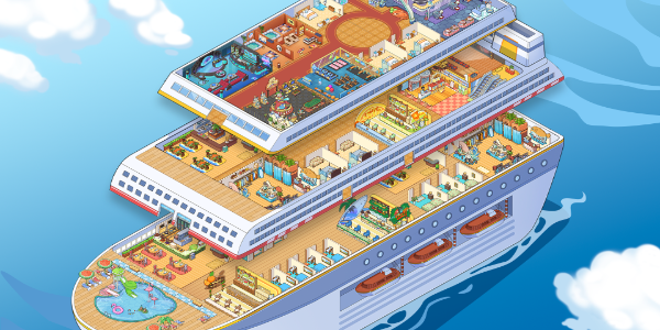 My Cruise: Idle ship Tycoon Ekran Görüntüsü 2