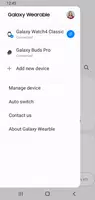 Galaxy Wearable (Samsung Gear) 스크린샷 1