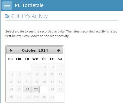 PC Tattletale Ảnh chụp màn hình 3