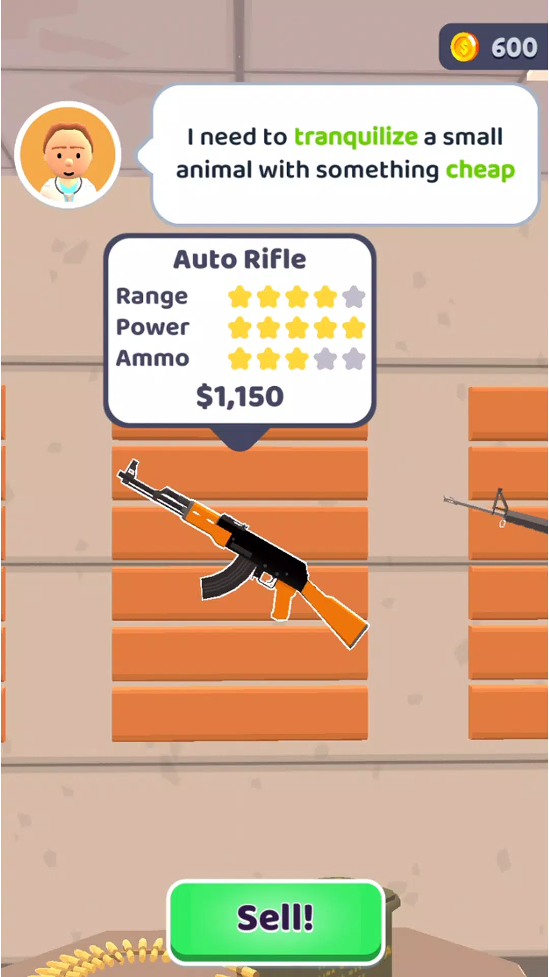 Gun Tycoon ဖန်သားပြင်ဓာတ်ပုံ 3