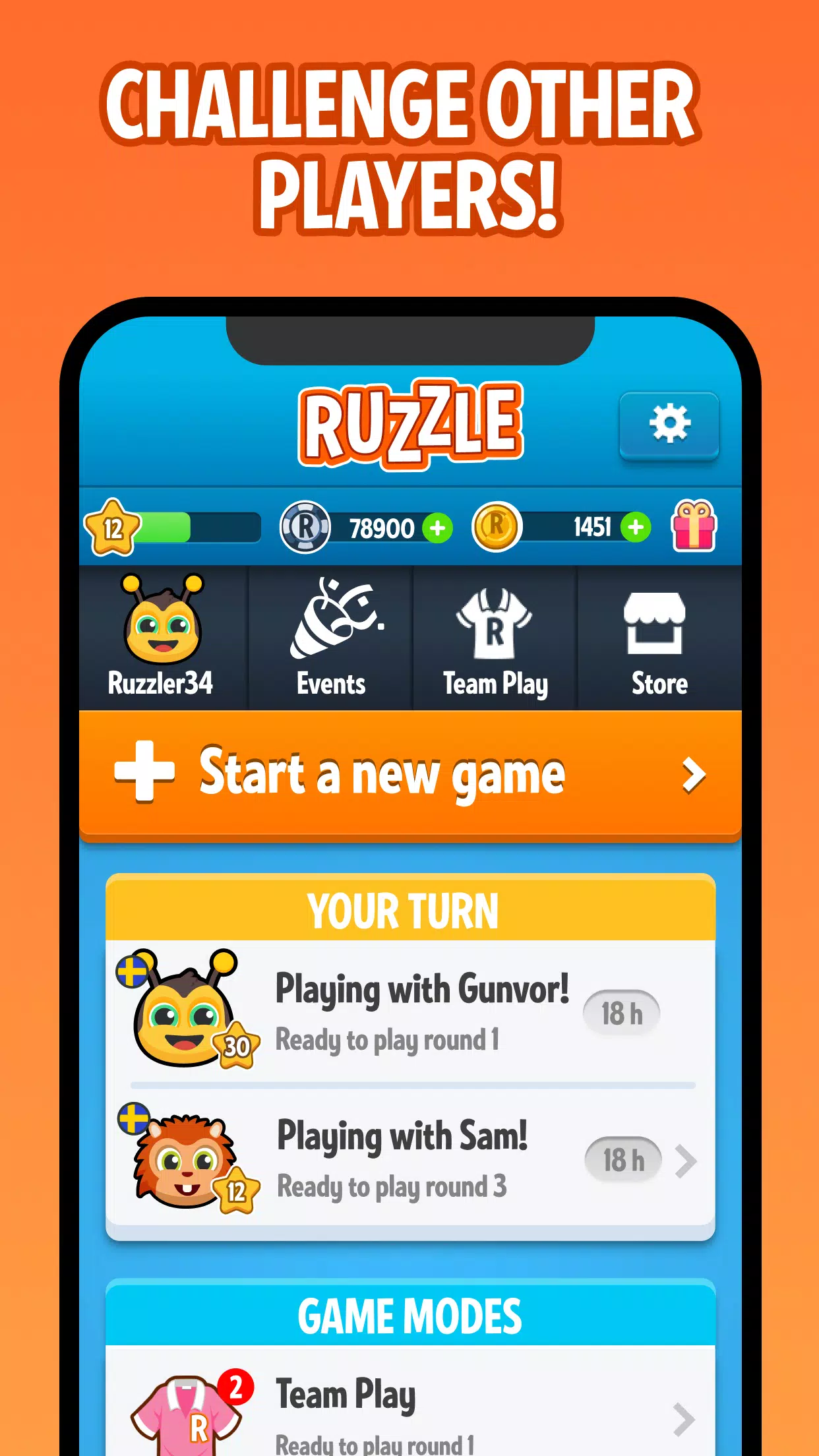 Ruzzle Скриншот 1