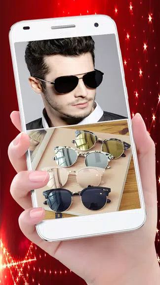 Stylish Sun Glasses Photo Edit Capture d'écran 1