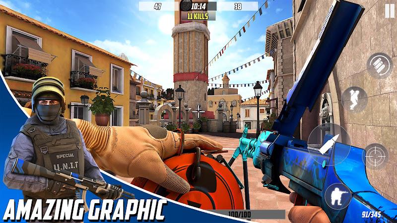 Hazmob: FPS Gun Shooting Games स्क्रीनशॉट 3