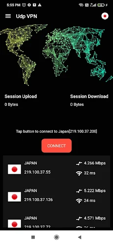 Udp VPN Screenshot 1