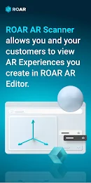 ROAR Augmented Reality App Tangkapan skrin 0