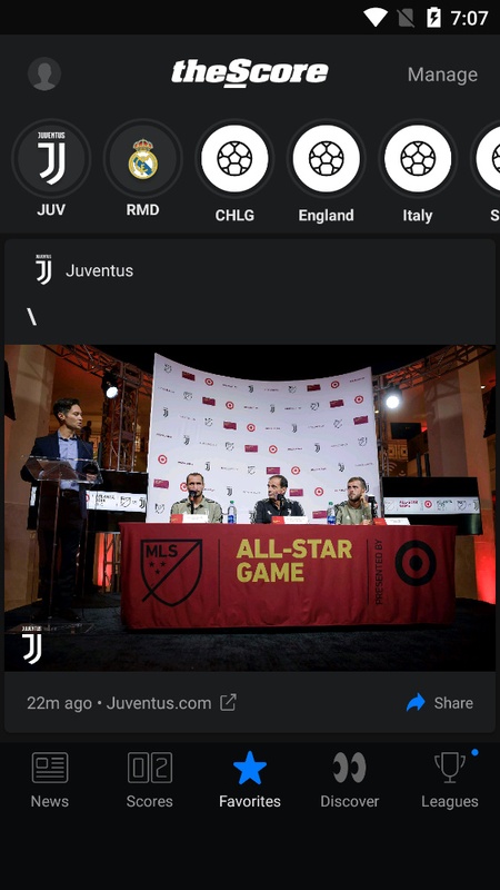 theScore ภาพหน้าจอ 2