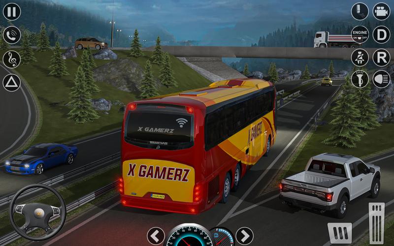 Modern Bus Transport Game 3D 스크린샷 1