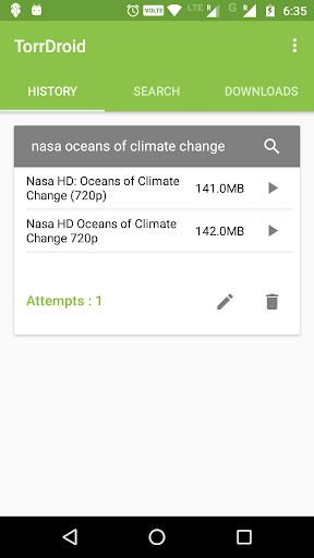 TorrDroid - Torrent Downloader ภาพหน้าจอ 2
