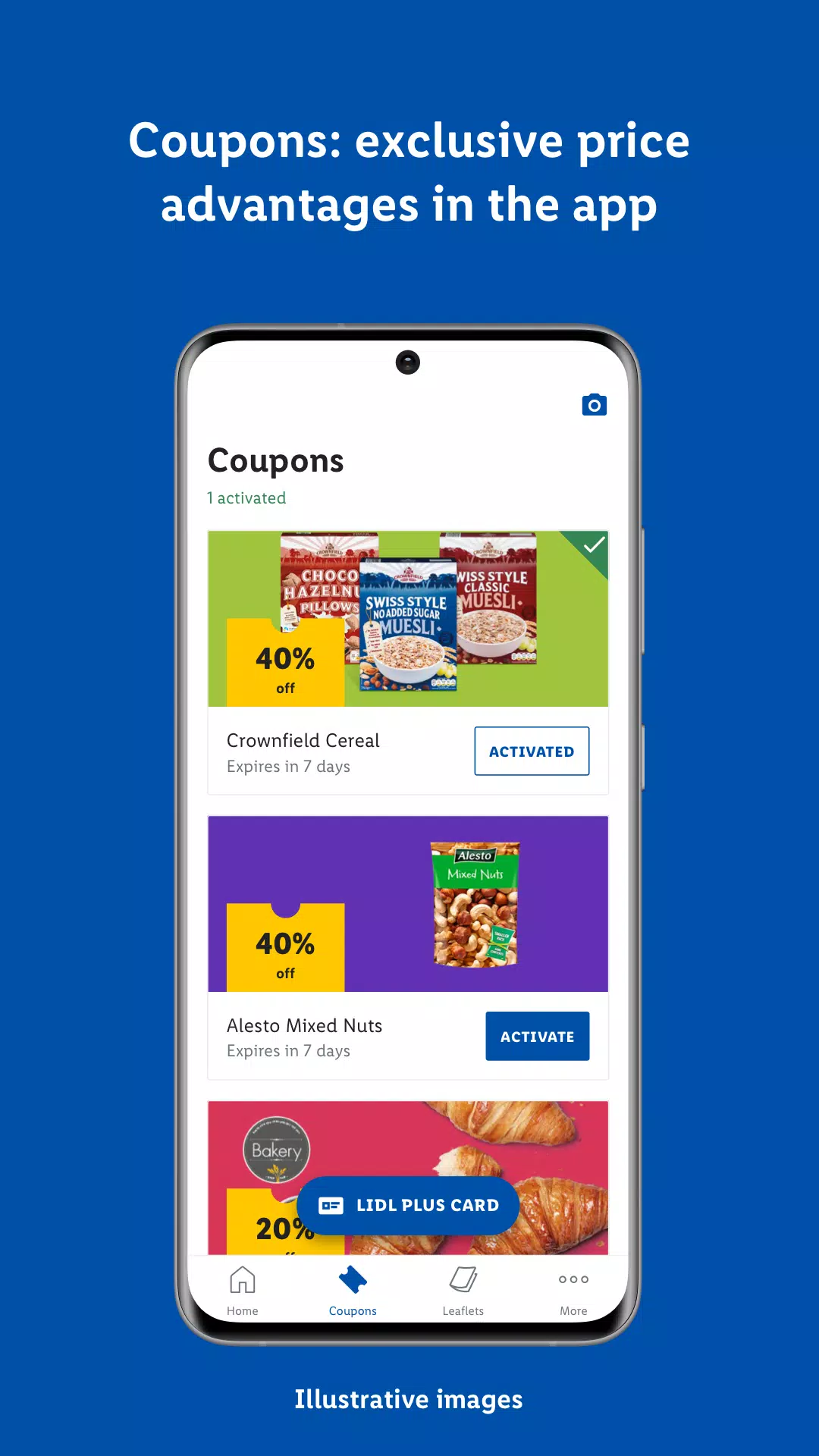 Lidl Plus Tangkapan skrin 2