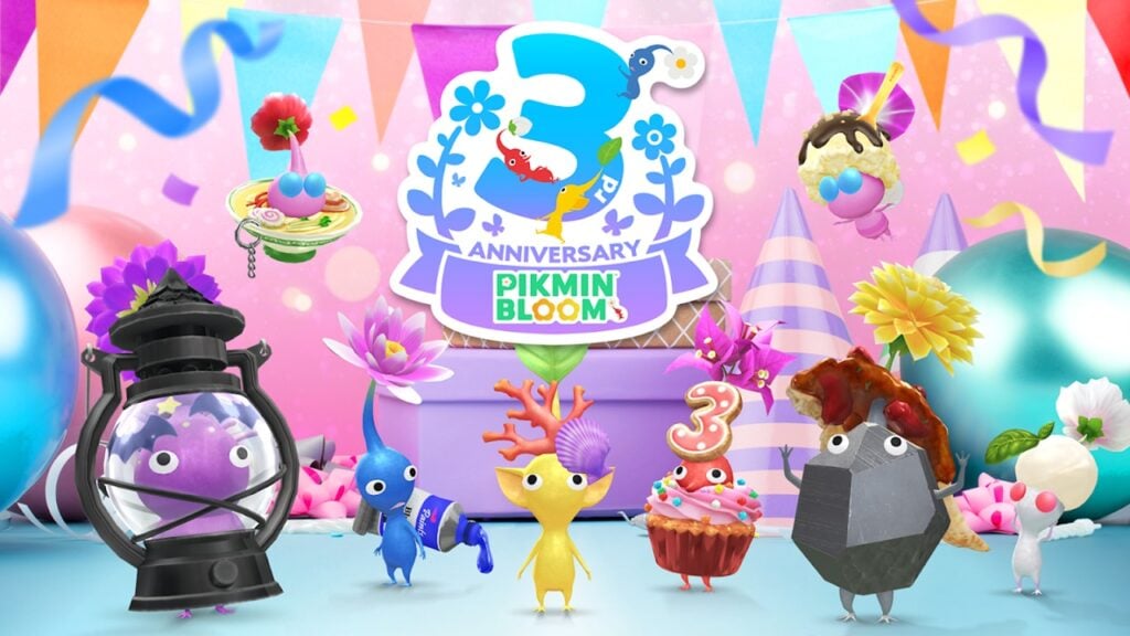 Verzamel cupcake en maak feestwandelingen om Pikmin Bloom derde verjaardag te vieren!