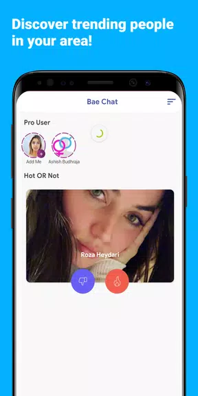 Bae Chat -Find your bae nearby Ekran Görüntüsü 1