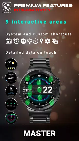 Master Watch Face Schermafbeelding 2