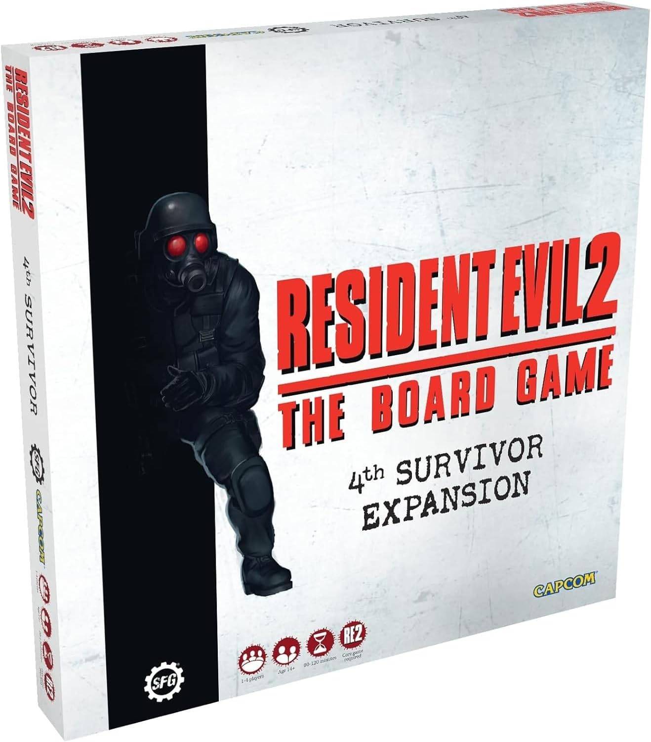 Resident Evil 2 The Board Game: - 4th Survivor Expansion