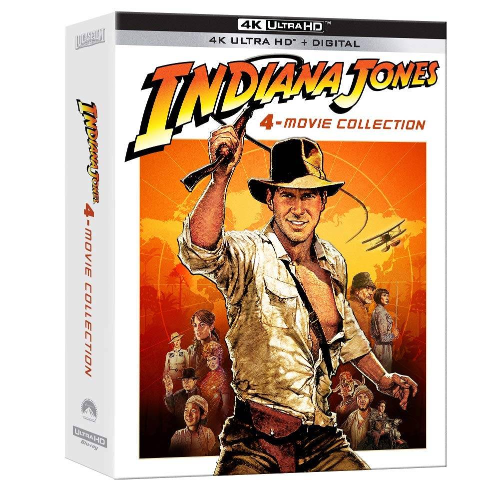 4K UHD + BLU-RAIN-Indiana Jones 4-Movie Collection